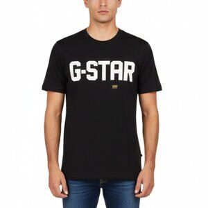 G-Star Raw T Shirt Graphic Print Black M